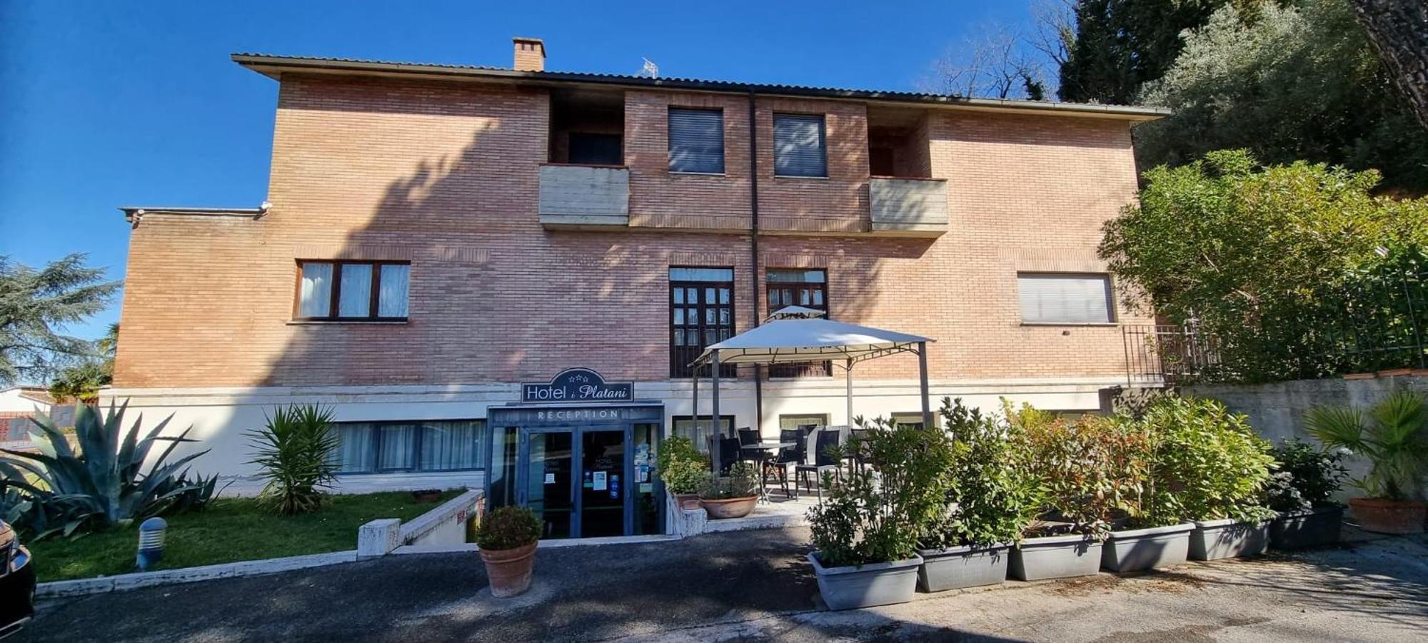 Hotel I Platani Siena Eksteriør billede